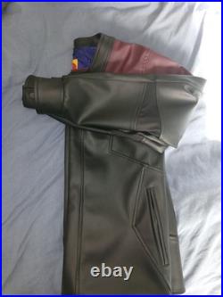 Star Trek Picard S3 Command Red Leather Jacket Hero Within Medium Discontinued
