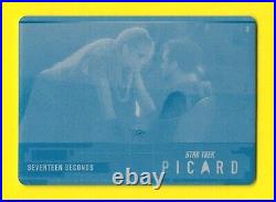 Star Trek Picard Seasons 2 & 3 Incentive Box Printing Plates Seventeen Seconds