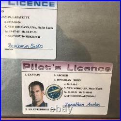 Star Trek Pilot License Card
