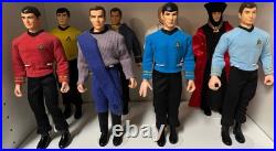 Star Trek Playmates 12Romulan Kirk, Spock. McCoy, Scotty, Sulu, Picard, Q