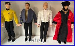 Star Trek Playmates 12Romulan Kirk, Spock. McCoy, Scotty, Sulu, Picard, Q