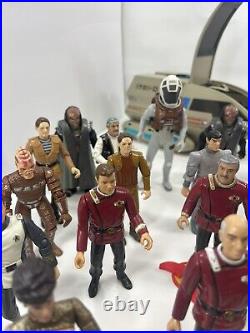 Star Trek Playmates Assorted Lot of 34 Action Figures and Few Accesories