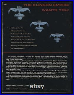 Star Trek RPG The Klingons Original Art Mitch O'Connell 9.5 x 18 in Artwork 1983