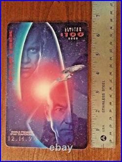 Star Trek Rare Phone Cards, 3 Jumbo Size, All Original Packaging 1994 Conference