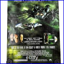 Star Trek Rare Poster Nemesis Promotional Bus Shelter Poster Original 2002 Film