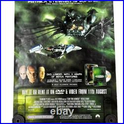 Star Trek Rare Poster Nemesis Promotional Bus Shelter Poster Original 2002 Film