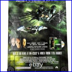 Star Trek Rare Poster Nemesis Promotional Bus Shelter Poster Original 2002 Film