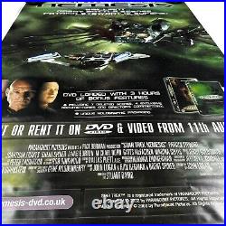 Star Trek Rare Poster Nemesis Promotional Bus Shelter Poster Original 2002 Film