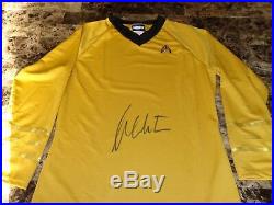 Star Trek Rare William Shatner Signed Autographed Prop Uniform Shirt + JSA COA