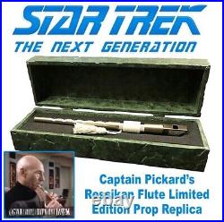 Star Trek Ressikan Flute Prop Replica By Factory Entertainment New In Box
