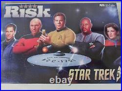 Star Trek Risk Board Game 50th Anniversary New Sealed Shrink-wrap