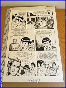 Star Trek Robot Master Book & Record set (1979) ORIGINAL ART page 5 Kirby Martin