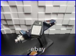 Star Trek SNW! Type 2 Phaser Prop (Sparkle Blue) PREMIUM! Floating Stand