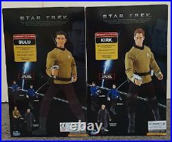 Star Trek (Set of 6) 12 Inch Command collection figures By Playmates 2009. BNMIB