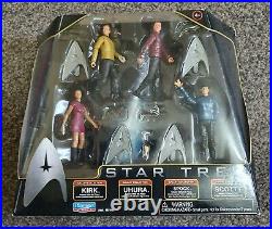 Star Trek (Set of 9) (+ 4 set) Galaxy collection figures By Playmates 2009. BNIB