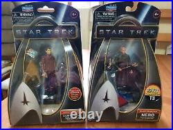 Star Trek (Set of 9) (+ 4 set) Galaxy collection figures By Playmates 2009. BNIB