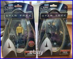 Star Trek (Set of 9) (+ 4 set) Galaxy collection figures By Playmates 2009. BNIB