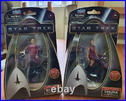 Star Trek (Set of 9) (+ 4 set) Galaxy collection figures By Playmates 2009. BNIB