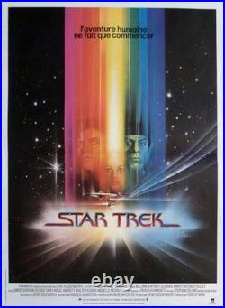 Star Trek Shatner / Nimoy / Peak Original Small French Movie Poster
