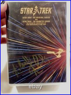 Star Trek Signed by Nichelle Nichols DVD The Original & The Animated Series NN2