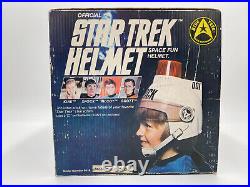 Star Trek Space Fun Helmet with Flashing Lights and Sound Enco 1976 Tested
