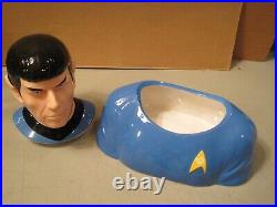 Star Trek Spock Ceramic Cookie Jar / Canister No. 21806 Westland Giftware NIB