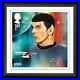 Star-Trek-Spock-Framed-Royal-Mail-Collectors-Stamp-Print-numbered-in-box-RAREST-01-nbn