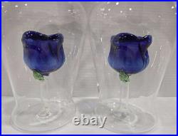 Star Trek Strange New Worlds? Authentic Prop? Glass Blue Rose Decanter (EACH)