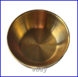 Star Trek Strange New Worlds? Authentic Prop? Golden Aluminum Snack Bowl