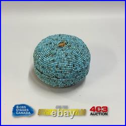 Star Trek Strange New Worlds? Authentic Prop? Uhura Blue Beaded Jewelry Box