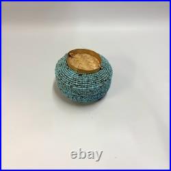 Star Trek Strange New Worlds? Authentic Prop? Uhura Blue Beaded Jewelry Box
