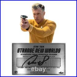 Star Trek. Strange New Worlds Phaser. ANSON MOUNT Signature Ed Prop 41/100