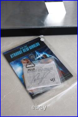 Star Trek. Strange New Worlds Phaser. ANSON MOUNT Signature Ed Prop 41/100