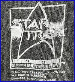 Star Trek T-Shirt Large Men's Changes Vintage USS Enterprise Original Ncc-1701