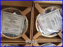 Star Trek T. V. Original Series Plates 8 Piece Commemorative Collection MINT