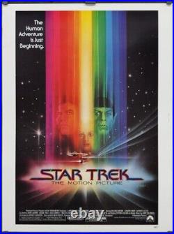 Star Trek THE MOTION PICTURE 1979 ORIGINAL 30X40 MOVIE POSTER WILLIAM SHATNER