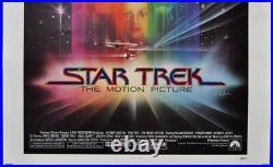 Star Trek THE MOTION PICTURE 1979 ORIGINAL 30X40 MOVIE POSTER WILLIAM SHATNER