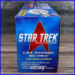 Star Trek TNG Enterprise NCC-1701-E Electronic Starship Art Asylum 2012 Sealed Star Trek TNG Enterprise NCC-1701-E Electronic Starship Art Asylum 2012 Sealed