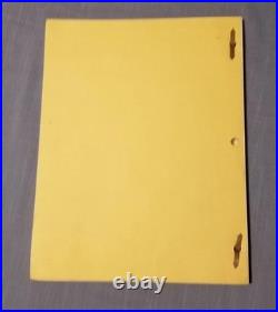 Star Trek TNG Final Draft Script Relics Original Signed By James Doohan Scotty