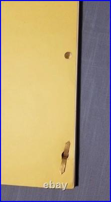 Star Trek TNG Final Draft Script Relics Original Signed By James Doohan Scotty