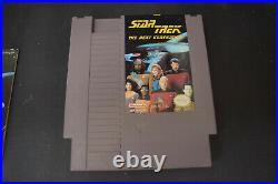 Star Trek TNG NES Nintendo Complete Box Cartridge Instructions WORKS Original