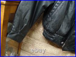 Star Trek TNG Original Vintage Leather Jacket 1990's XS Size