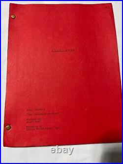 Star Trek TOS 1966 Original Script THE CORBOMITE MANEUVER Signed William Shatner