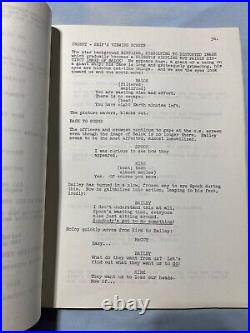 Star Trek TOS 1966 Original Script THE CORBOMITE MANEUVER Signed William Shatner