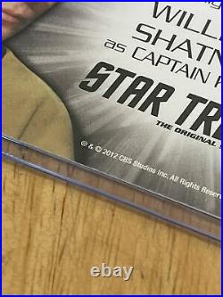 Star Trek TOS 2016 50th silver autograph card William Shatner Captain Kirk