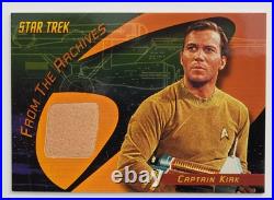 Star Trek TOS 35th Anniversary Ultra Rare C1 Captain James T. Kirk Costume Card