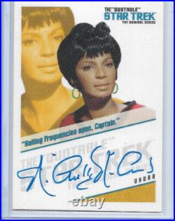 Star Trek TOS Autograph Sketch & Costume Card Selection NM Rittenhouse
