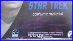 Star Trek TOS Dr McCOY Costume Card Science Original Fabric Prop, relic archives