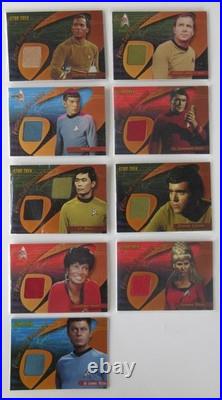 Star Trek TOS Dr McCOY Costume Card Science Original Fabric Prop, relic archives