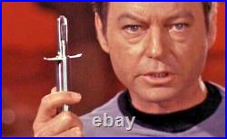 Star Trek TOS, Dr. McCoy's Hypo, Removable vile, Machined Aluminum & Acrylic